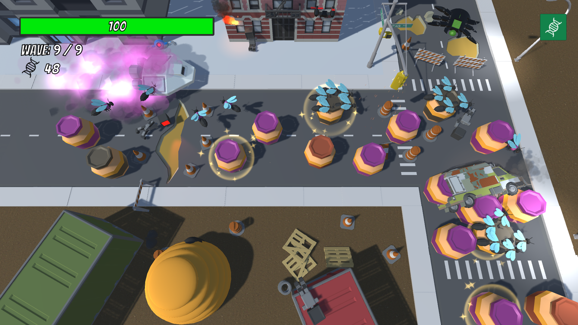 Screenshot of gameplay